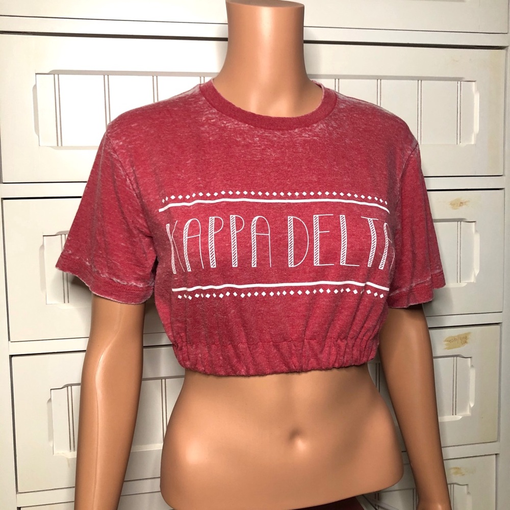 Kappa Delta crop top